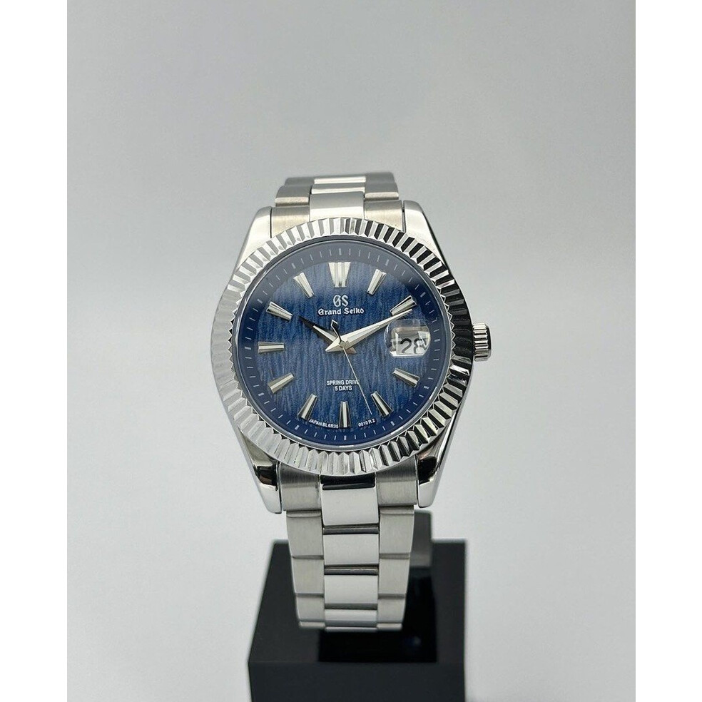 Custom Grand Seiko Mod • Blue Birch GS • 41mm